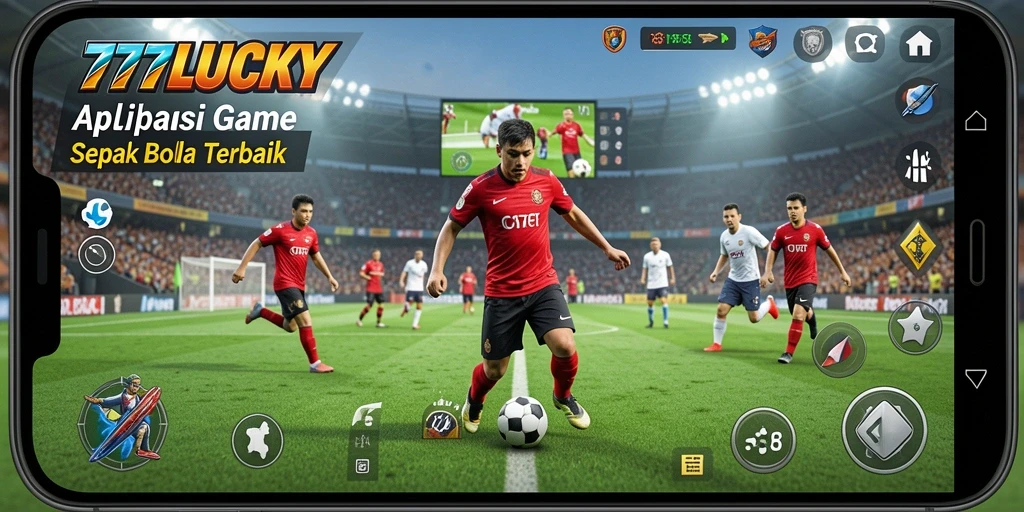 Tampilan gameplay seru dalam aplikasi 777LUCKY.
