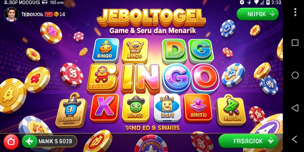 Tampilan gameplay seru dari JEBOLTOGEL yang penuh warna.