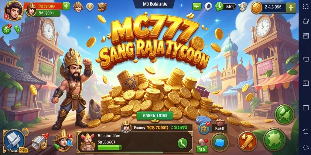 Tampilan gameplay Tycoon yang menarik dan interaktif.