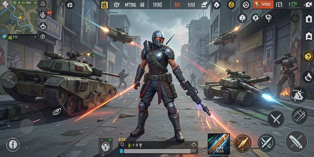 Screenshot gameplay MT966 yang mendebarkan dalam taktik strategi.